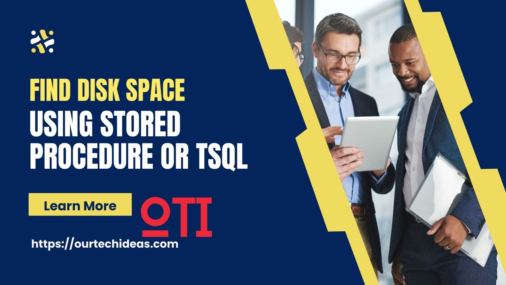 Find disk space using Stored procedure or TSQL