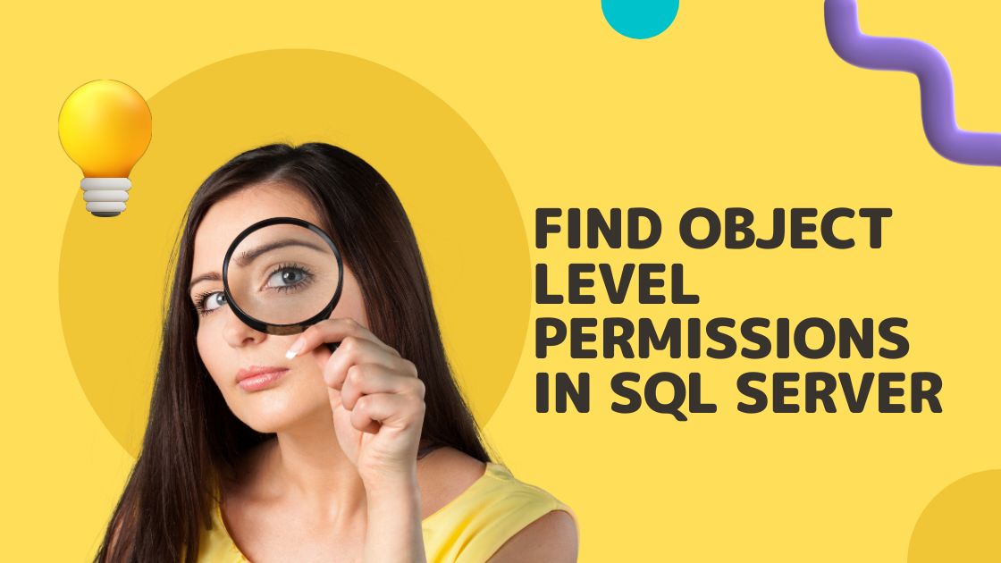 Find Object-Level Permissions in SQL Server
