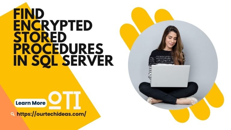 Find Encrypted Stored Procedures in SQL Server