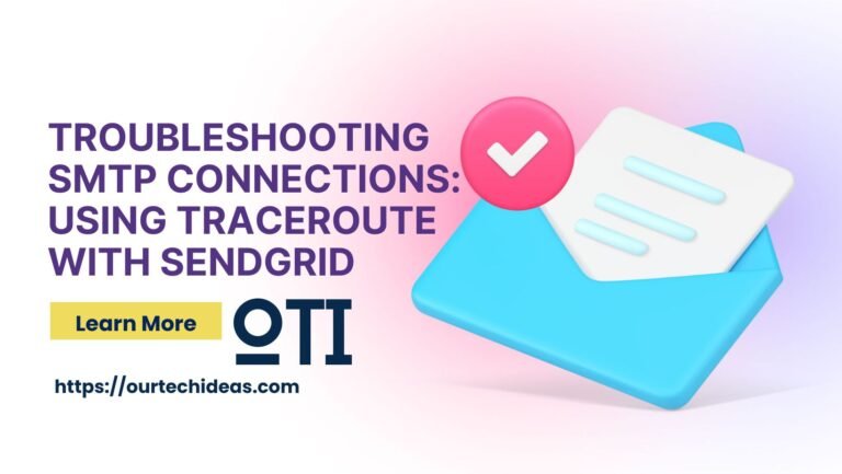 Troubleshooting SMTP Connections: Using Traceroute with SendGrid